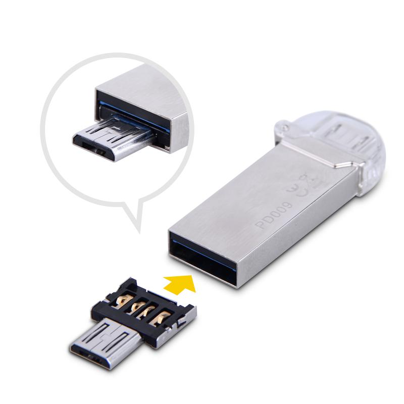 New DM OTG adaptor OTG function Turn normal USB into Phone USB Flash Drive Mobile Phone Adapters by eprolo
