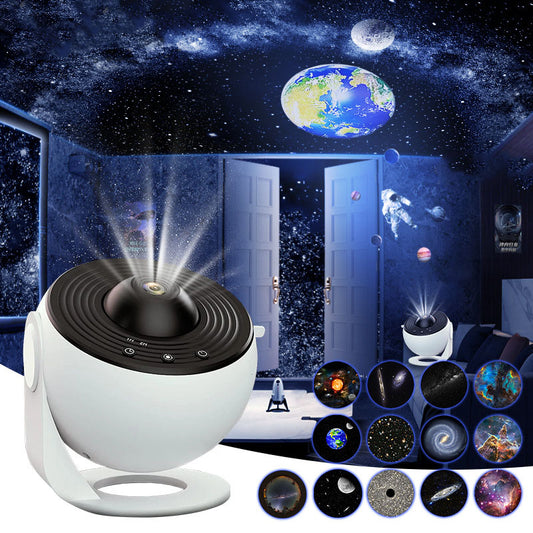 13 In 1 Planetarium Galaxy Starry Sky Projector Night Light Star Aurora Projection Lamp For Kids Bedroom Home Party Decor by eprolo