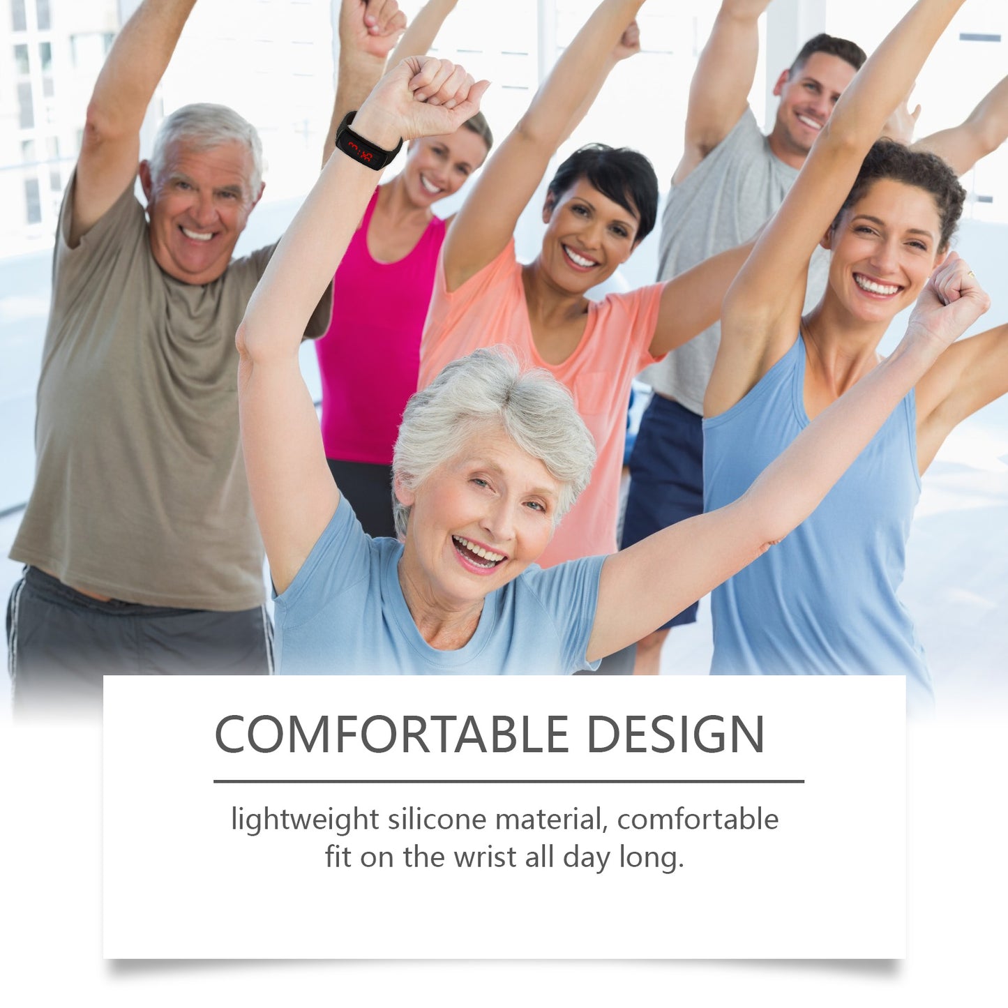 Sports Watch Outdoor Fitness Improves Daily Comfort Body Care Sports Watch by eprolo