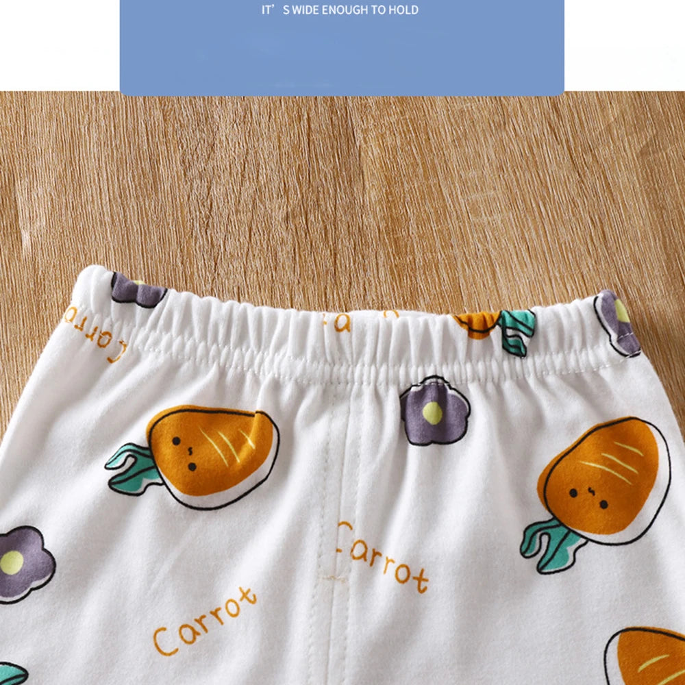 Boys Girls Pajama Sets Cartoon Print Long Sleeve Cute T-Shirt Tops with Pants Toddler Baby Spring Autumn Sleeping Clothes by eprolo