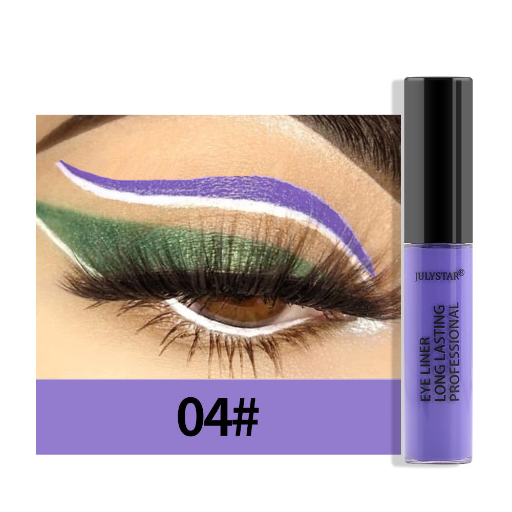 Waterproof Oil Proof Non Smudging Eyeliner Liquid Eyeliner Liquid Pen Pearl Colored Eyeliner Pen by eprolo