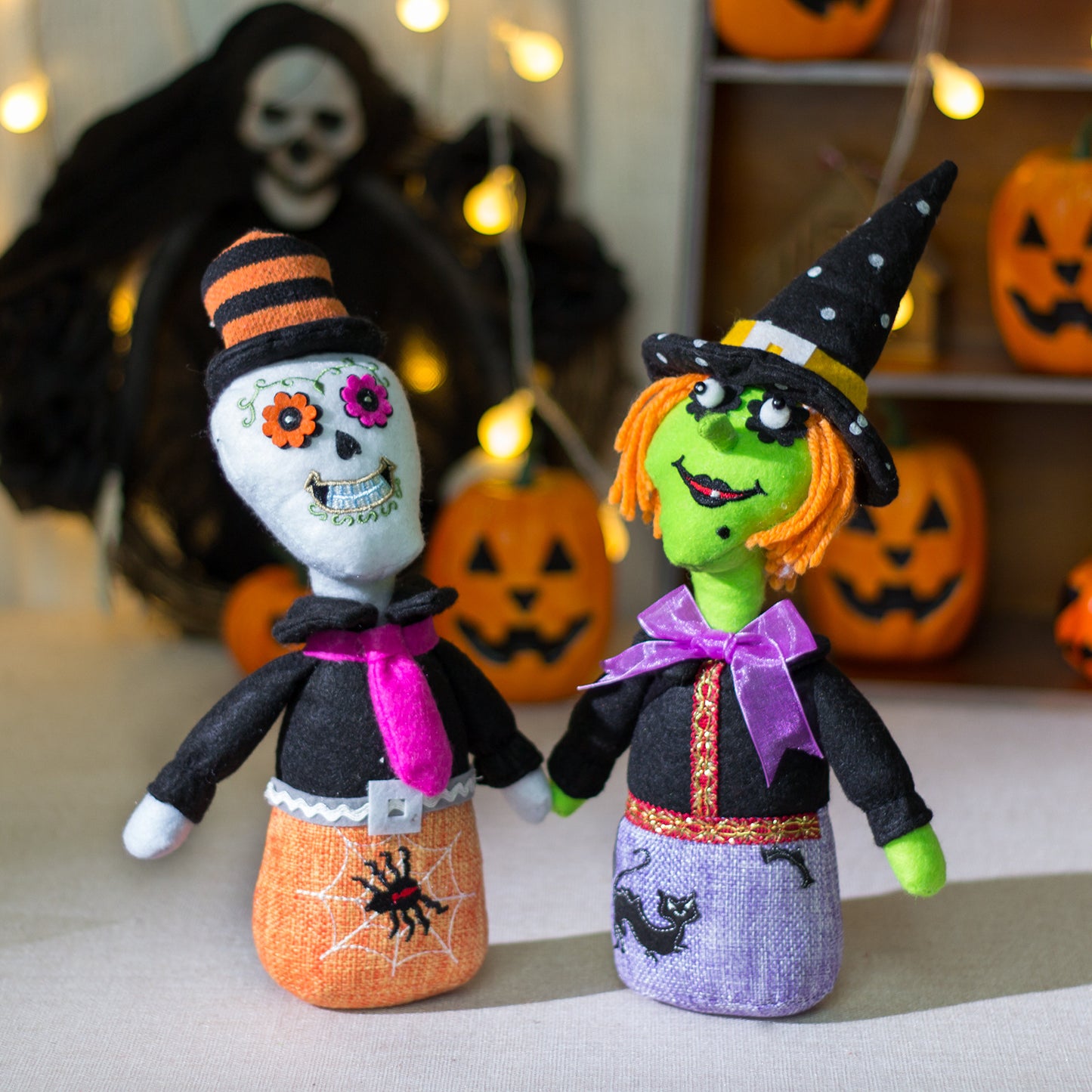 Halloween decorations desktop ornaments Western Ghost Festival witch skull Hallo1