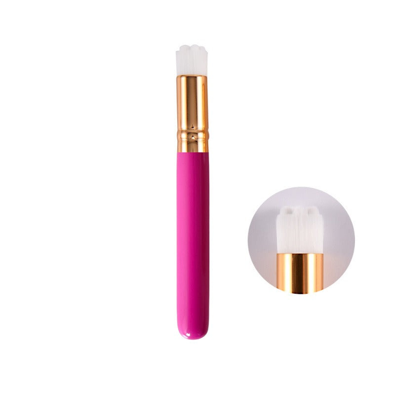 Washing Nose Brush Gods Deep Clean Pores Blackheads Convenient Fine Soft Bristles Manual Beauty Cleaning Flat Head Cleansing Brush by eprolo
