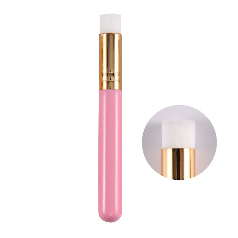 Washing Nose Brush Gods Deep Clean Pores Blackheads Convenient Fine Soft Bristles Manual Beauty Cleaning Flat Head Cleansing Brush by eprolo