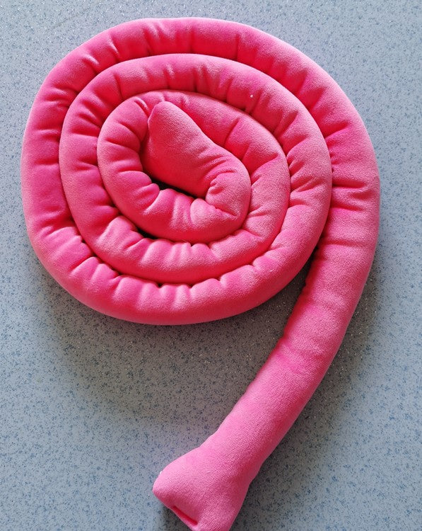 Anti-Collision Strip Single 5cm Thick Suede Cotton Bed Crib DIY Winding by eprolo