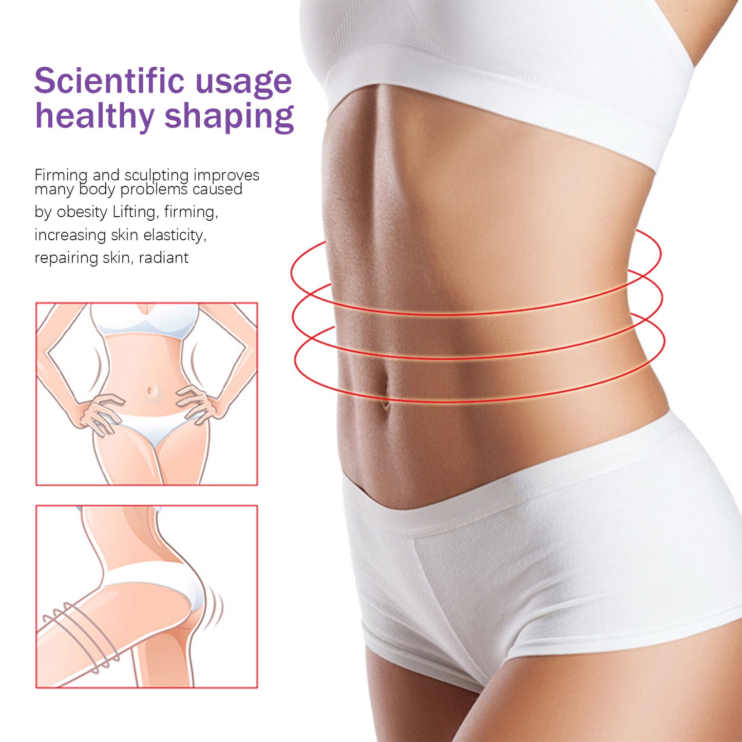 Firming Slimming Cream, Body Shaping Tighten And Moisturizing Skin Massage Cream by eprolo