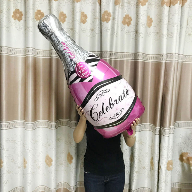 Big Helium Balloon Champagne Goblet Balloon Wedding Birthday Party Decorations Adult Kids Ballons Globos Event Party Supplies by eprolo
