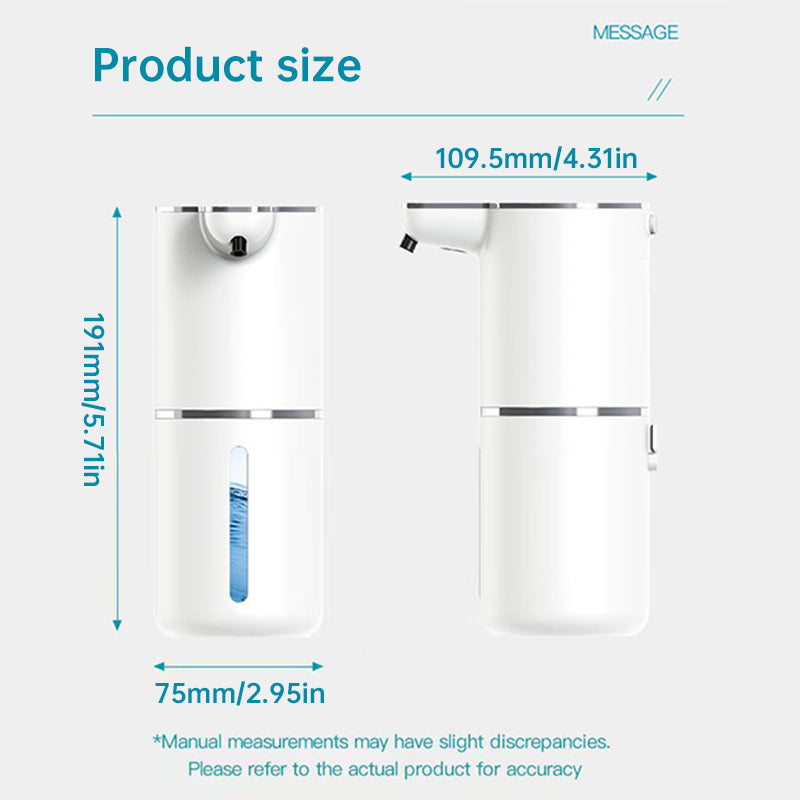 Touchless Sensor Soap Dispenser for Bathroom & Kitchen. Offers Foam and Liquid Modes. by eprolo