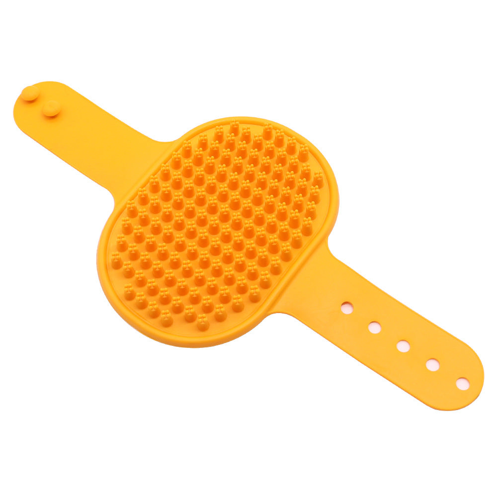 Soft Rubber Dog Cat Brush Pet Bath Silicone Comb Massage Comb Hair Remover Pet Supplies Dog Grooming Wash Cleaning Equipment by eprolo