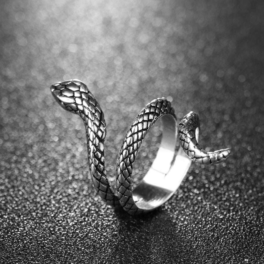 Snake Rings Punk Rock Jewelry by eprolo