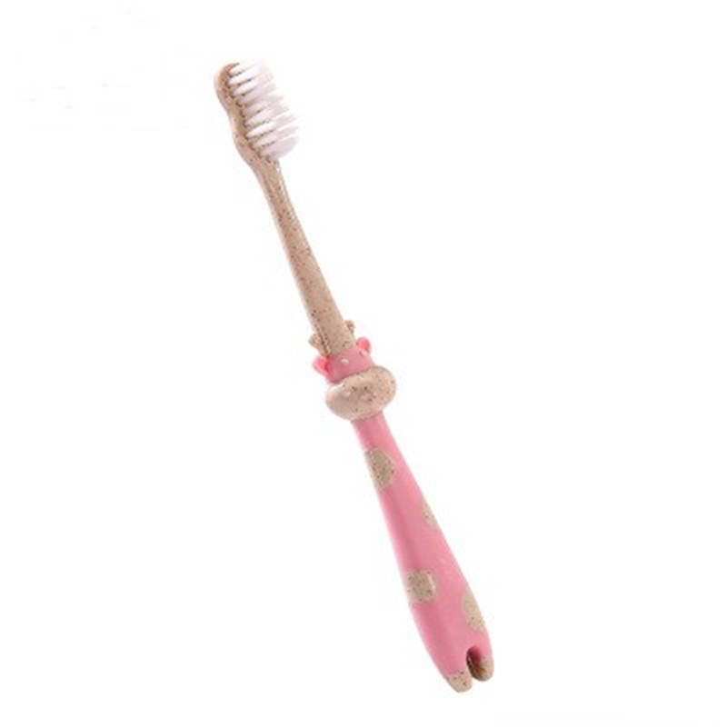 Baby Cute Soft-bristled Toothbrush for Children Teeth Cartoon Character Deer Training Toothbrushes Baby Dental Care Tooth Brush by eprolo