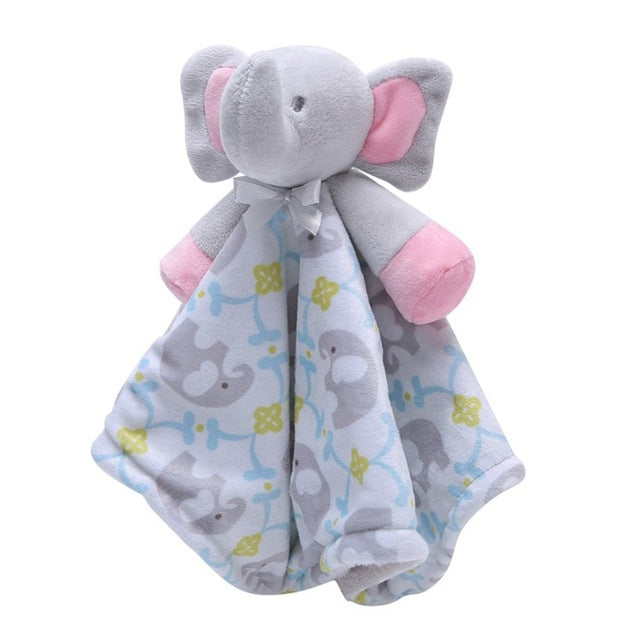 Newborn Appease Towel Baby Bear Doll 0-2years Soothing Towels Cute Infant Blankie Plush Toys 38*38 cm Early Educational Clam Toy by eprolo