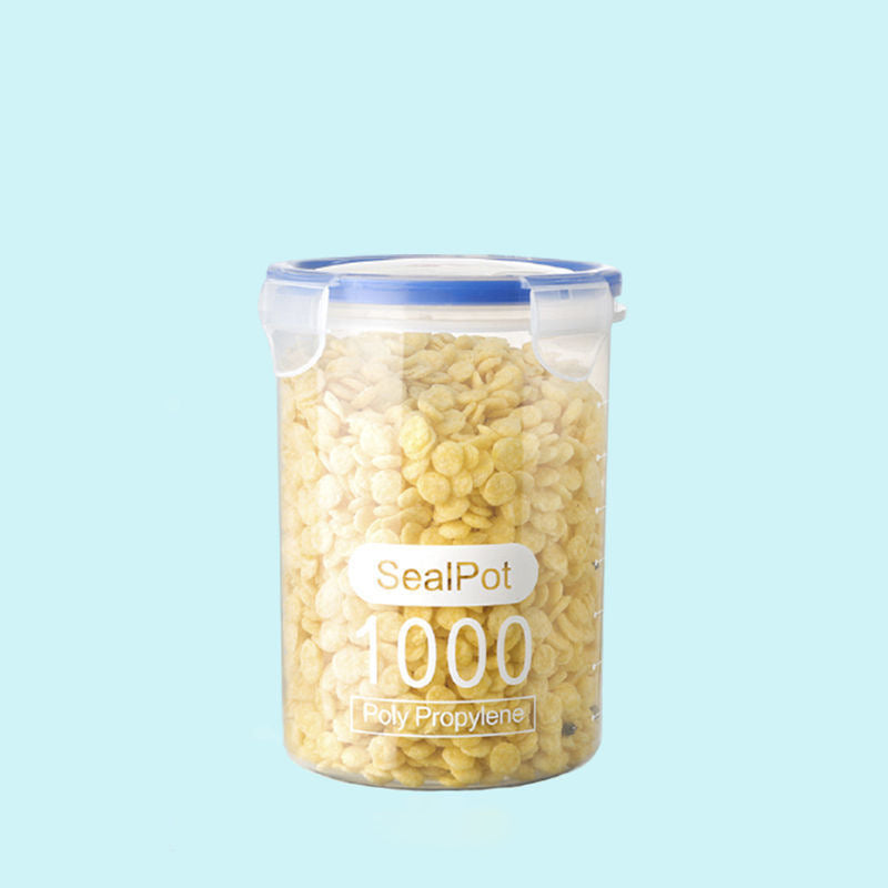 Food Storage Box Storage Jars Plastic Jars Kitchen Storage Jars Storage Jars Grains Sealed Jars by eprolo
