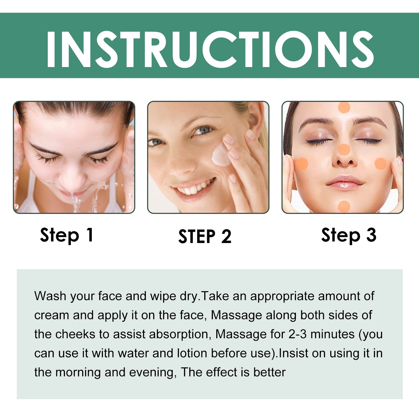 Anti-Aging Cream, Anti-Wrinkle Firming Skin And Smoothing Fine Lines Moisturizing Skin Cream by eprolo