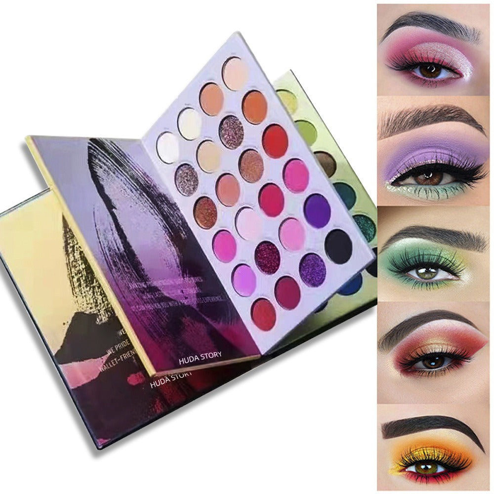 Makeup Cosmetic Tool Kit 72 Colors Pressed Glitter Eyeshadow High Pigmented Eyeshadow Palette by eprolo
