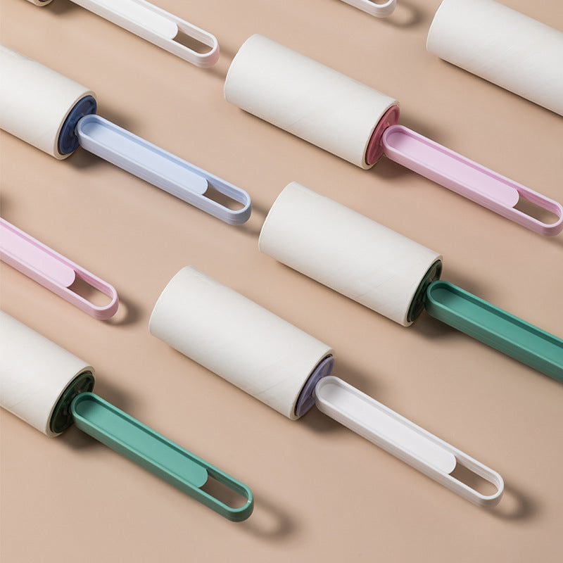 Household Roller Sticker Dipped In Hair Roll Paper Clothes To Remove Hair And Hair Removal Clothes Dust Removal Replacement Paper Tearable Felt Roller Brush by eprolo