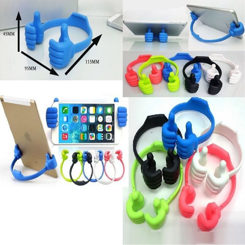 Portable mobile cell phone tablet Thumb holder support stents For Oukitel C10 C12 C13 C15 C16 C17 K13 K7 K12 K9 Y1000 Pro Y4800 by eprolo