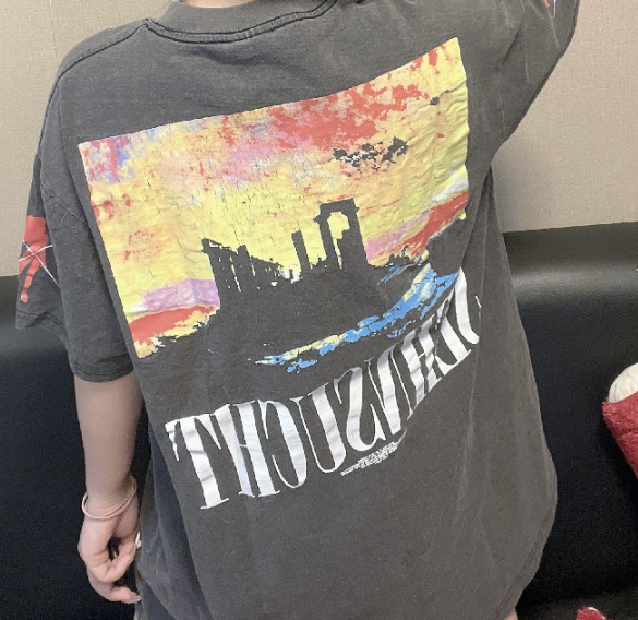 Vintage High Street Loose Short Sleeve T-shirt by My Store