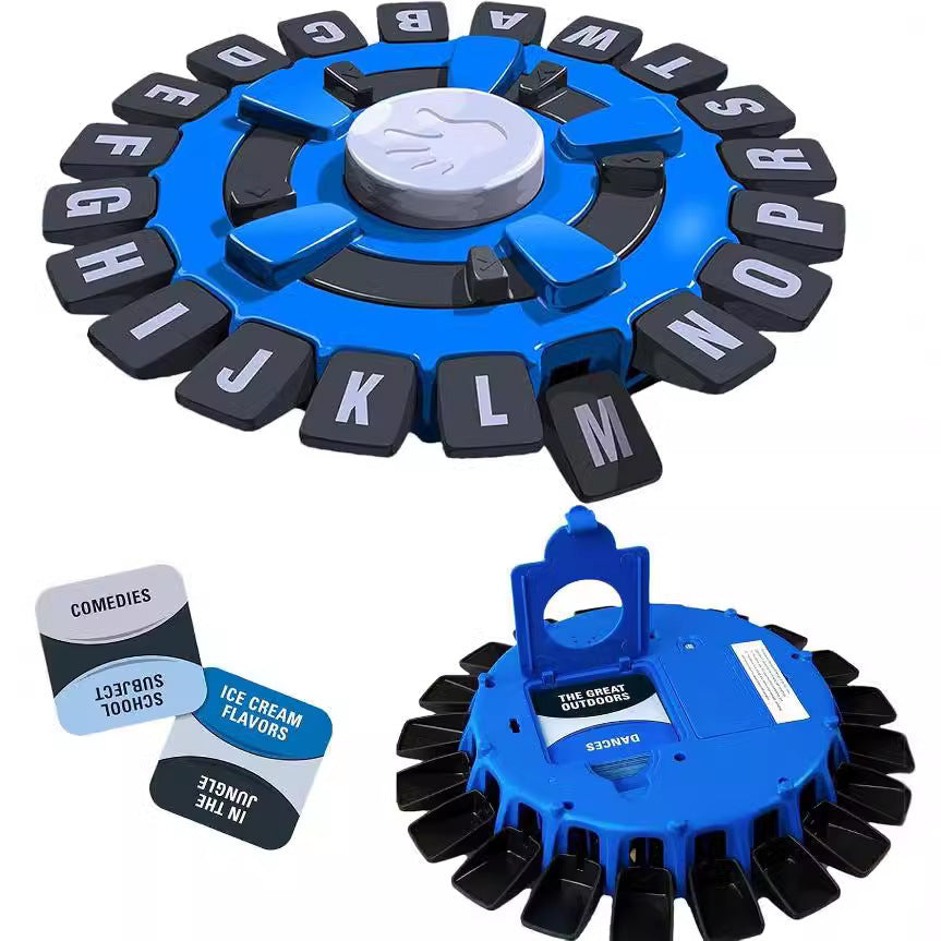 Crazy letter games, fast-paced family board games, puzzle toys by eprolo