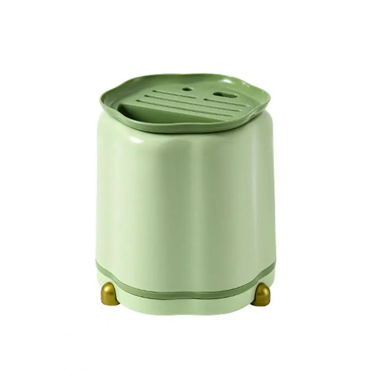 Rotating Knife Holder, Petal Shaped, 360 Degree Rotating, Large Capacity Chopsticks, Knife Holder, Kitchen Supplies Storage Rack by eprolo