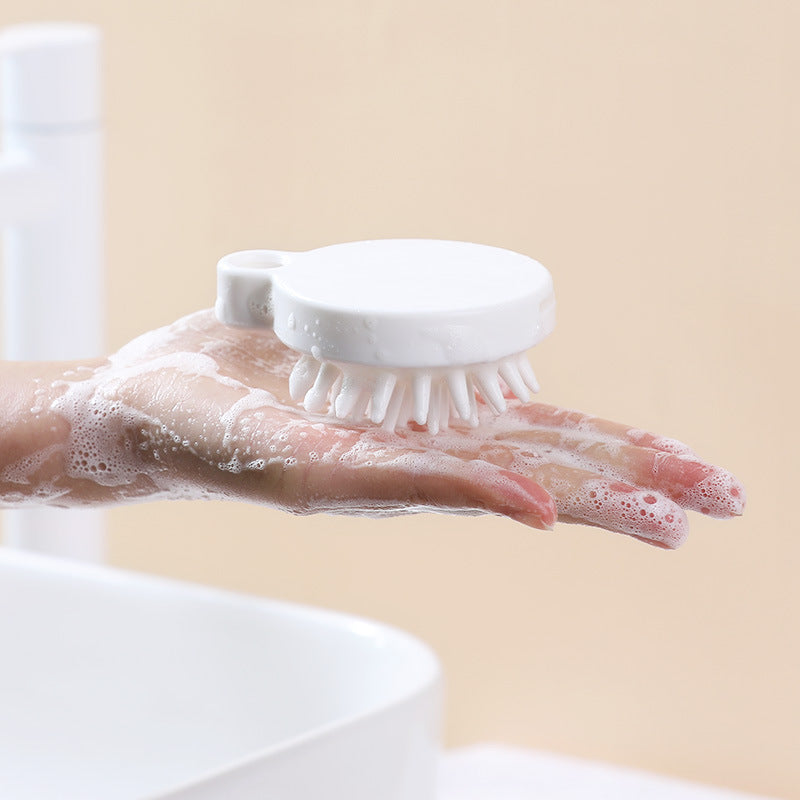 Japanese Style Shampoo Artifact Massage Comb Adult Shampoo Brush Grabber Silicone Shampoo Brush To Clean The Scalp by eprolo