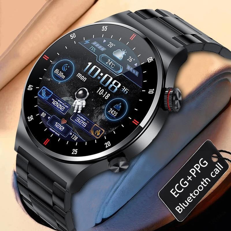 QW33 Smart Watch ECG+PPG Music Player Pedometer Bluetooth Call Smart Watch by eprolo