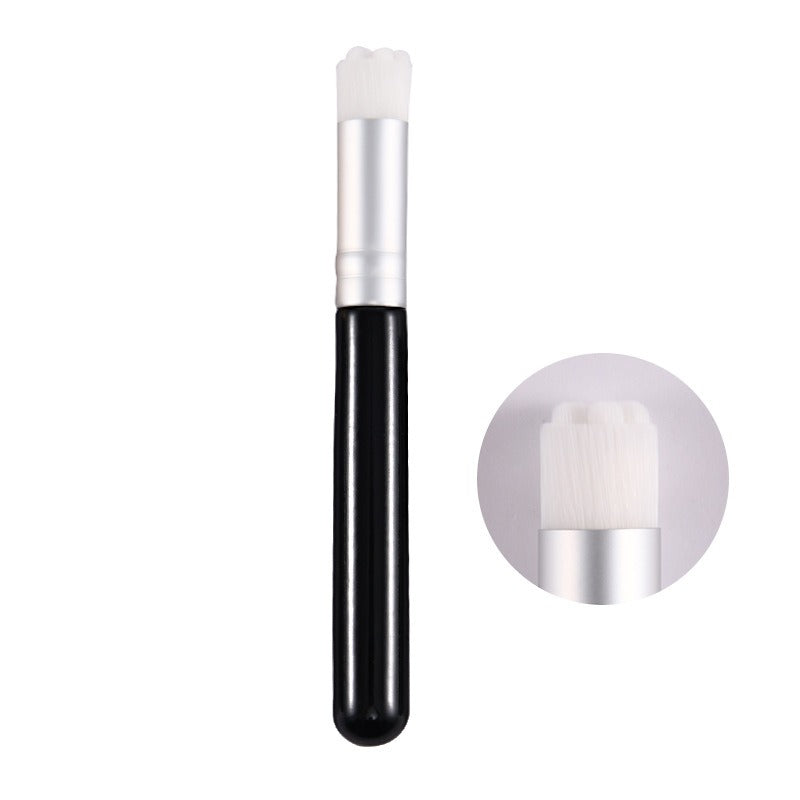 Washing Nose Brush Gods Deep Clean Pores Blackheads Convenient Fine Soft Bristles Manual Beauty Cleaning Flat Head Cleansing Brush by eprolo