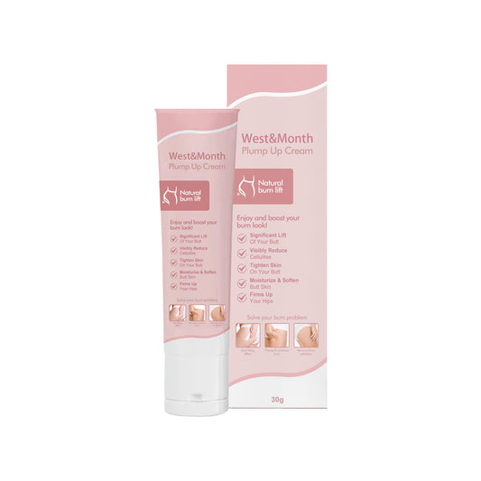 West&Mooth Body Plump Up Cream, Firming And Lifting Hips Highlights Curves And Volumizing Hips Cream by eprolo