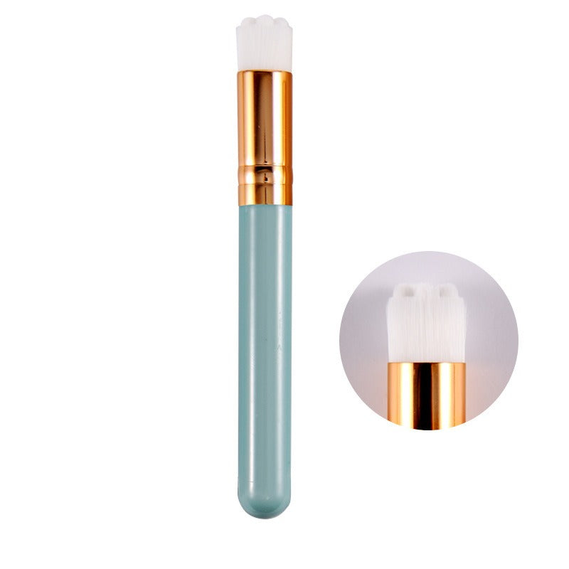 Washing Nose Brush Gods Deep Clean Pores Blackheads Convenient Fine Soft Bristles Manual Beauty Cleaning Flat Head Cleansing Brush by eprolo