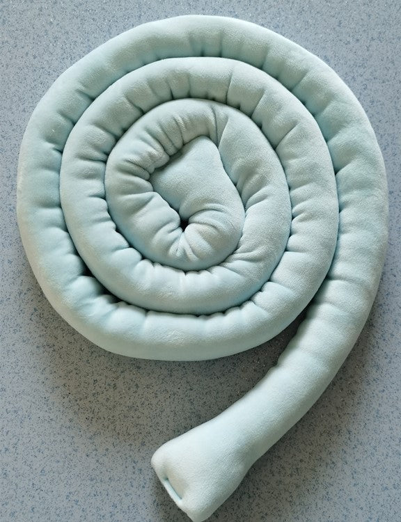 Anti-Collision Strip Single 5cm Thick Suede Cotton Bed Crib DIY Winding by eprolo