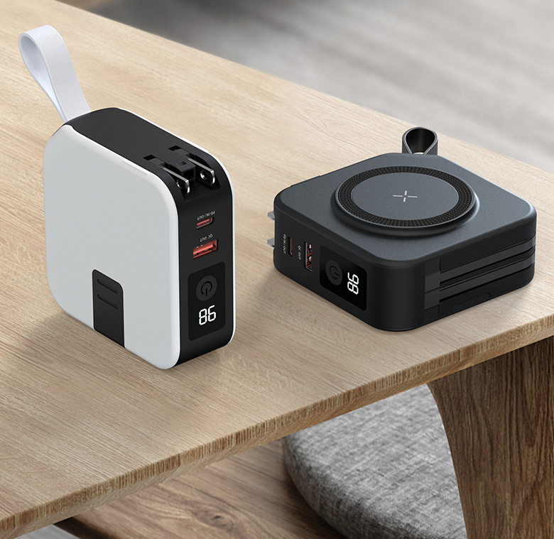 Five in one magnetic wireless power bank 22.5W portable power bank 10000mAh travel charger by eprolo