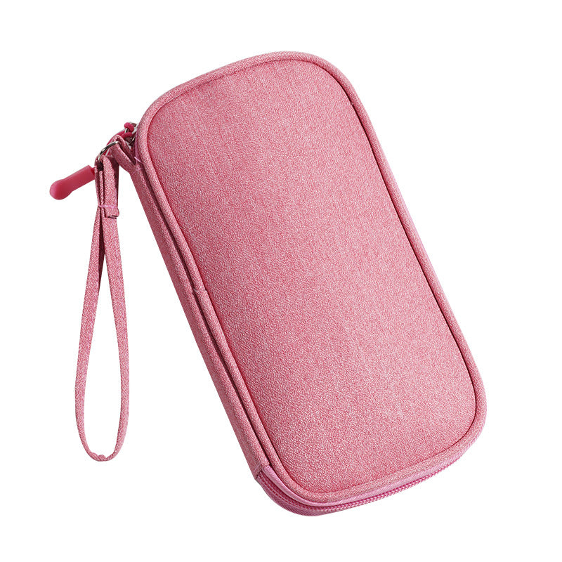 Multi - Functional Digital Accessories Organizer with Multiple - Layer Data Cable Pouch, Dust - proof Headphone Bag and Power Bank Pocket by eprolo