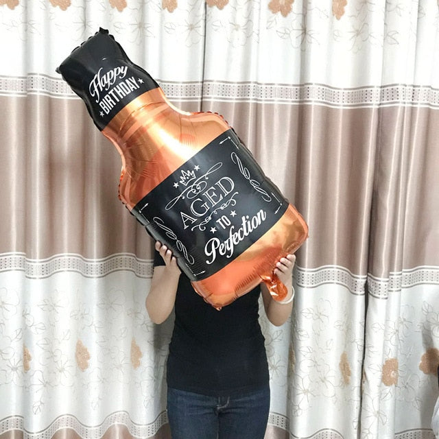 Big Helium Balloon Champagne Goblet Balloon Wedding Birthday Party Decorations Adult Kids Ballons Globos Event Party Supplies by eprolo