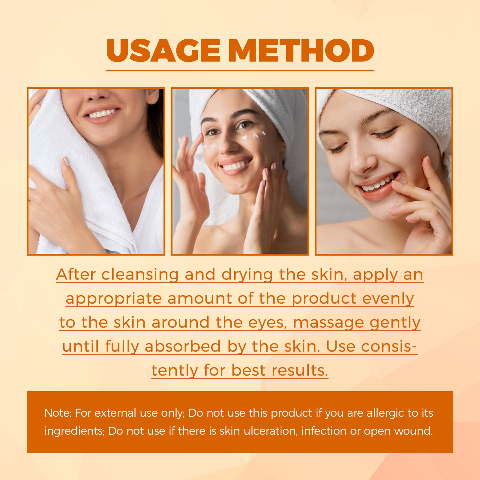 Honey Peptide Eye Cream, Repairs Firms Moisturizes Brightens Eye Cream by eprolo