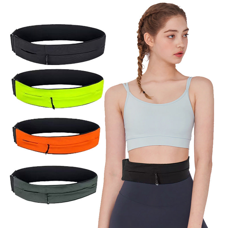 Velcro invisible tactical waist bag mountaineering belt sports waist bag adjustable invisible zipper mobile waist bag by eprolo