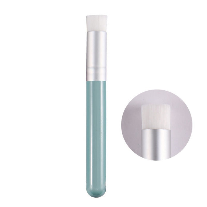 Washing Nose Brush Gods Deep Clean Pores Blackheads Convenient Fine Soft Bristles Manual Beauty Cleaning Flat Head Cleansing Brush by eprolo