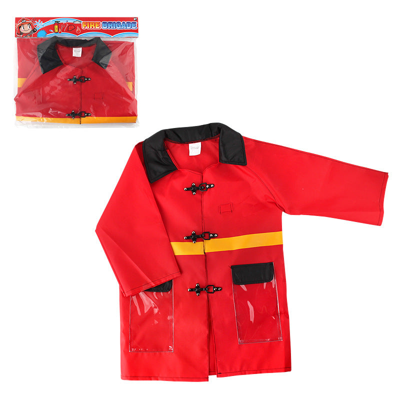 A generation of children's firefighters play suit fire backpack fire water gun summer beach water toys