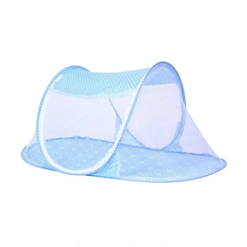 Folding mosquito net with sleeping pad pillow mosquito net bed three piece set music 0-3 year old children's mosquito net by eprolo