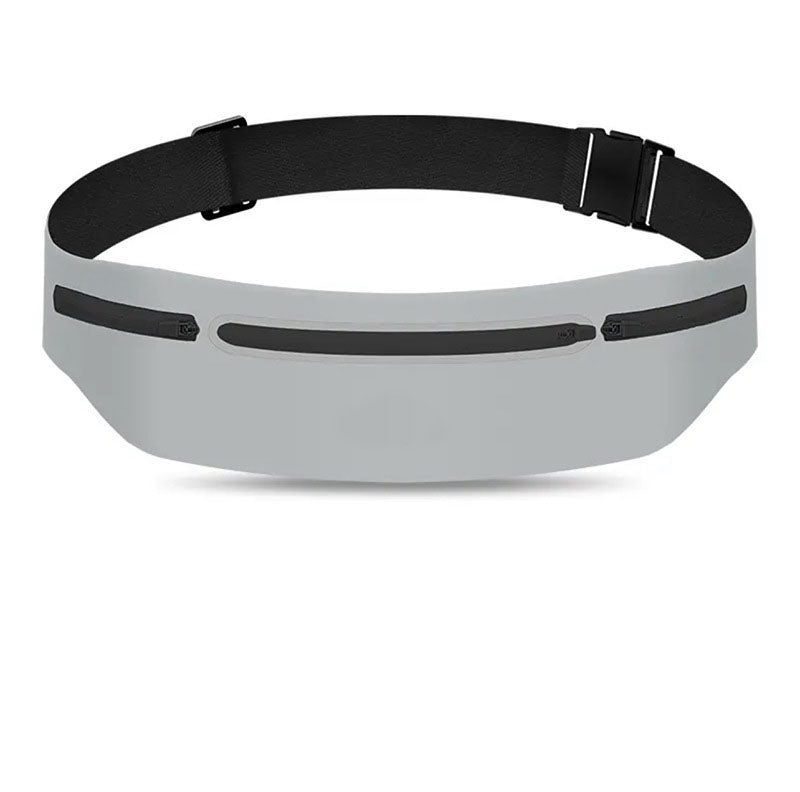 Outdoor sports running voltage waterproof waist bag Lycra ultra-thin skin friendly mobile phone three pocket large capacity wais by eprolo