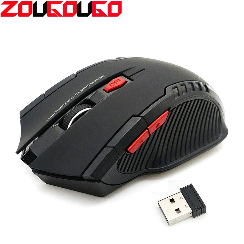 2.4GHz Wireless Mice With USB Receiver Gamer 2000DPI Mouse For Computer PC Laptop by eprolo
