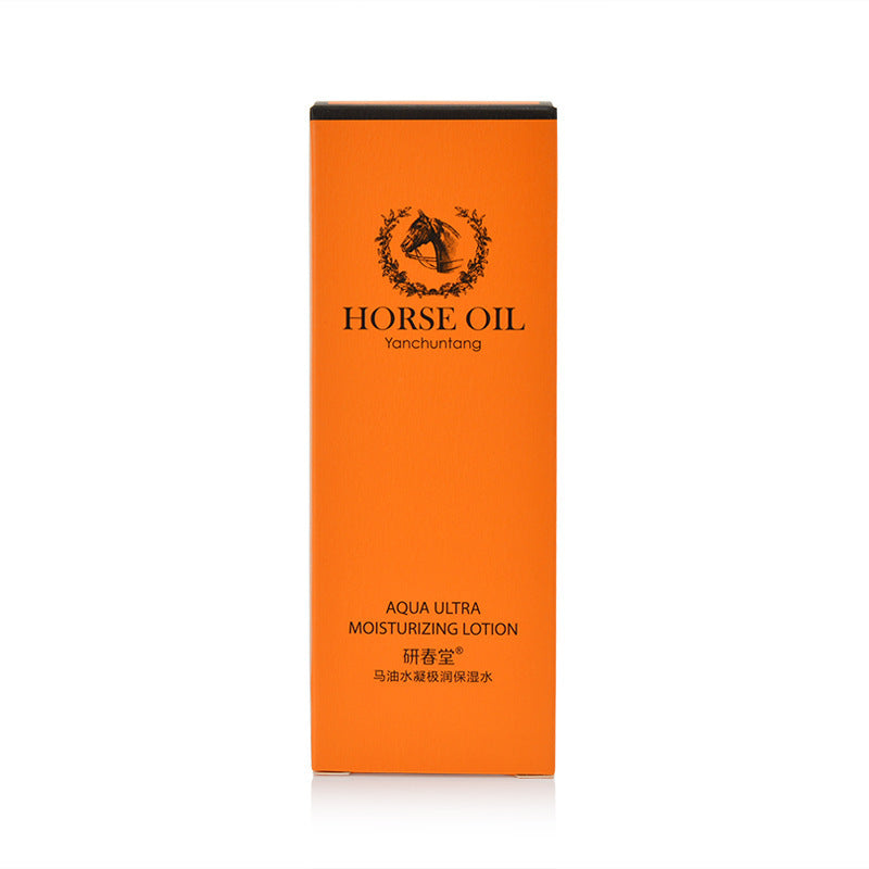 Yanchuntang genuine horse oil hydrogel extreme moisturizing water softening water hydrating moisturizing toner Korean hit
