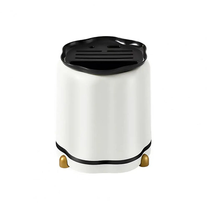 Rotating Knife Holder, Petal Shaped, 360 Degree Rotating, Large Capacity Chopsticks, Knife Holder, Kitchen Supplies Storage Rack by eprolo