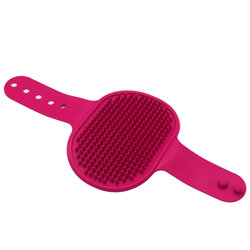 Soft Rubber Dog Cat Brush Pet Bath Silicone Comb Massage Comb Hair Remover Pet Supplies Dog Grooming Wash Cleaning Equipment by eprolo