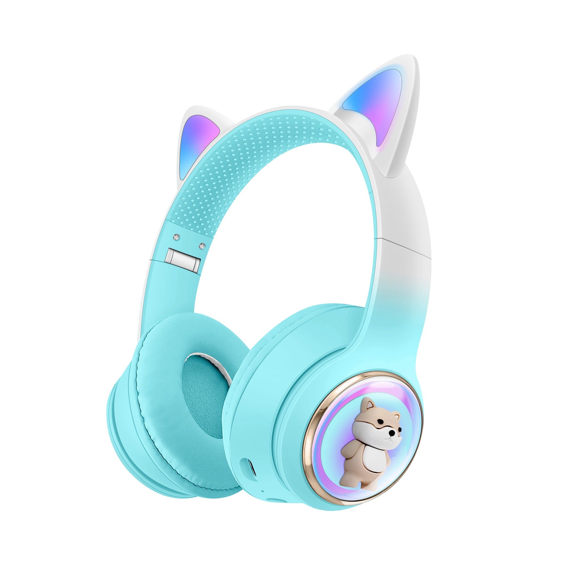 AKZ-51 Earphones Space Cabin Cute Cartoon Pet Bluetooth Headwear Large Battery Earphones Foldable Earphones by eprolo