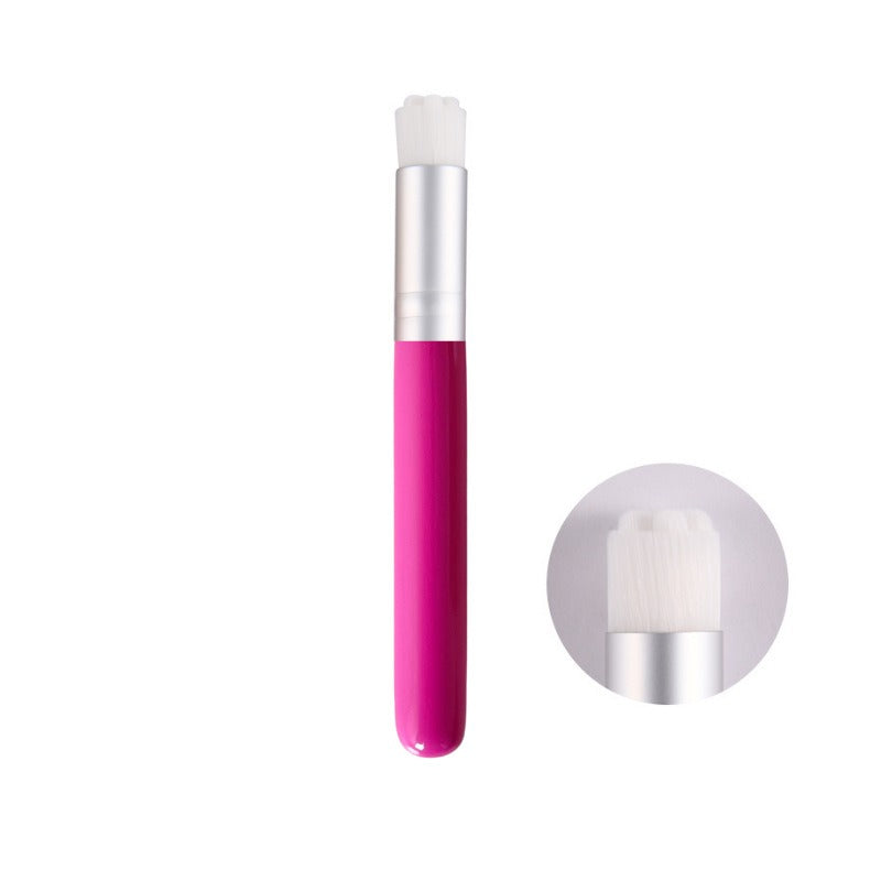 Washing Nose Brush Gods Deep Clean Pores Blackheads Convenient Fine Soft Bristles Manual Beauty Cleaning Flat Head Cleansing Brush by eprolo