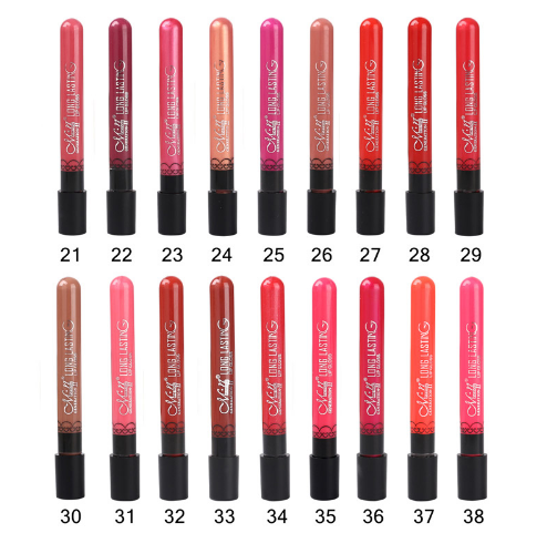 Menow Brand 38Color Lipgloss Matte Long Lasting Moisturizer Sexy Lip 1415 by eprolo