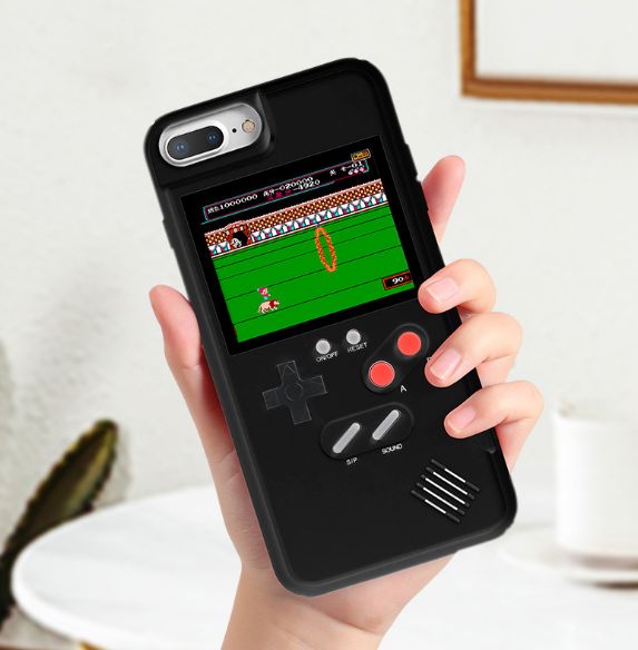 Full Color Display Game phone Case for iPhone Xs Max Xr X TPU Frame XS Max Game cover for iPhone 6 7 8 Plus Xs Max Xr Funda Capa by eprolo