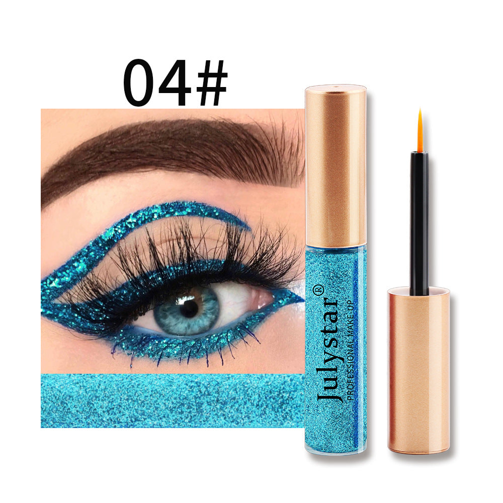 Waterproof Oil Proof Non Smudging Eyeliner Liquid Eyeliner Liquid Pen Pearl Colored Eyeliner Pen by eprolo