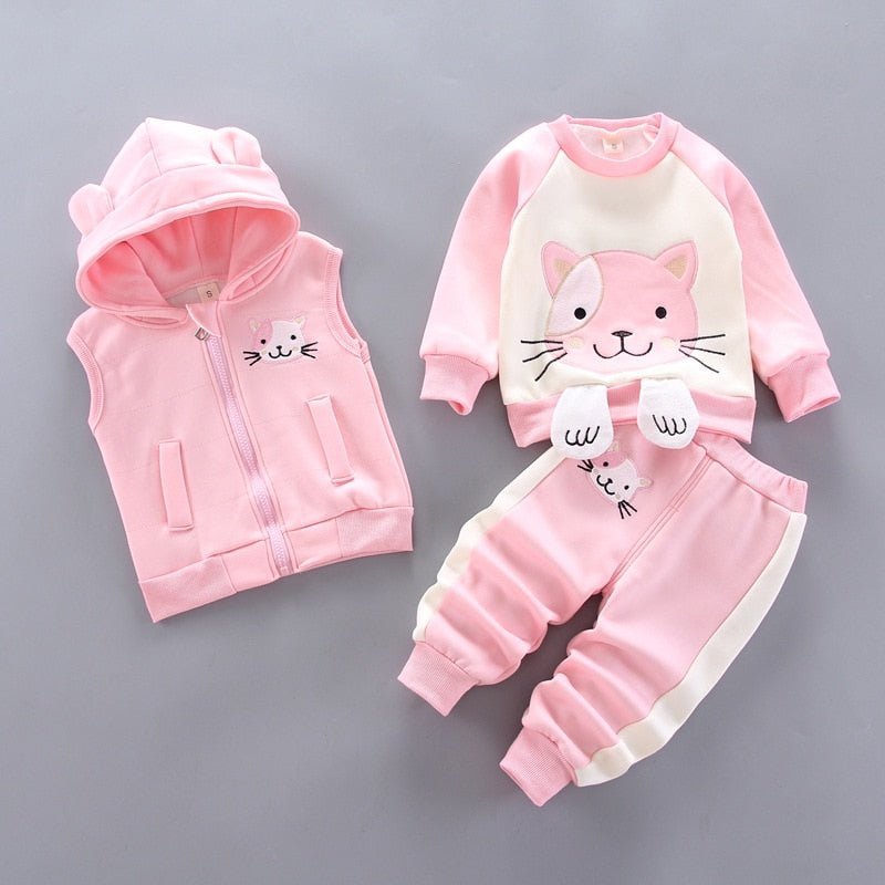 Fashion Baby Boys Clothes Autumn Winter Warm Baby Girl Clothes Kids Sport Suit Outfits Newborn Baby Clothes Infant Clothing Sets by eprolo