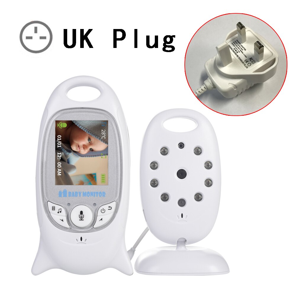 VB601 Baby Monitor 2 inch BeBe Baba Electronic Babysitter Radio Video Nanny Camera Night Vision Temperature Monitoring 8 Lullaby by eprolo